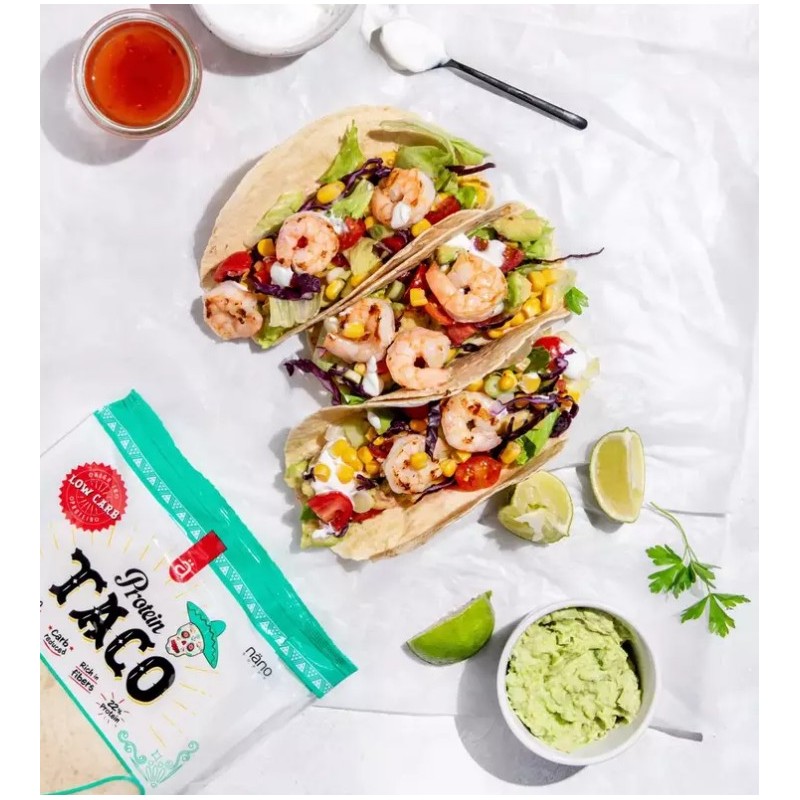 Nanosupps Protein TACO - Wrap Cu Proteine ​​Din Tortilla