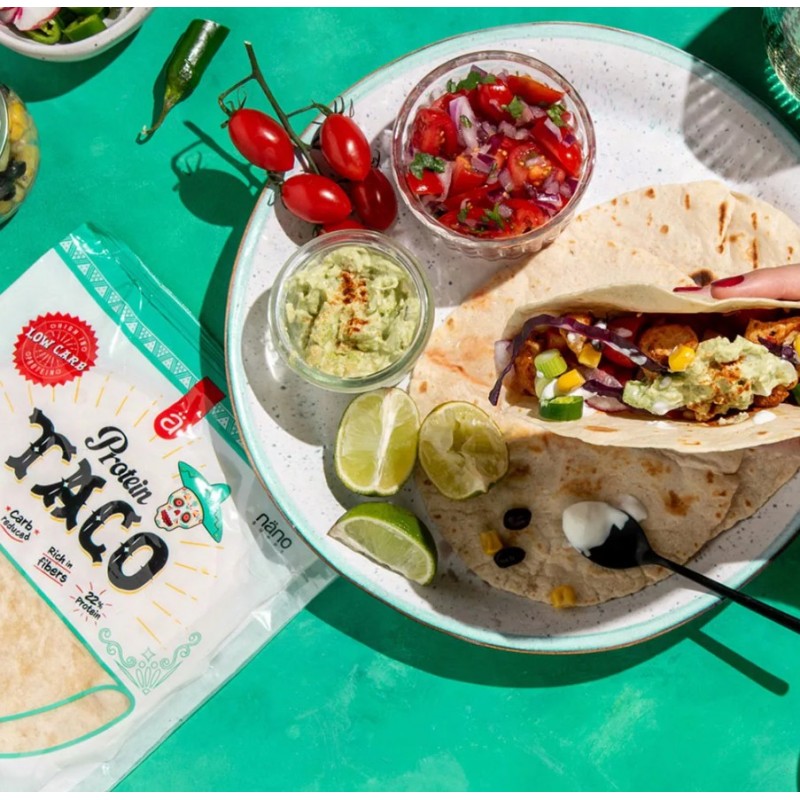 Nanosupps Protein TACO - Wrap Cu Proteine ​​Din Tortilla