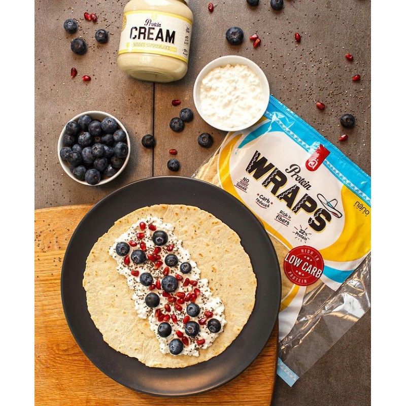 Nanosupps Protein Wraps - Wrap Cu Proteine ​​Din Tortilla