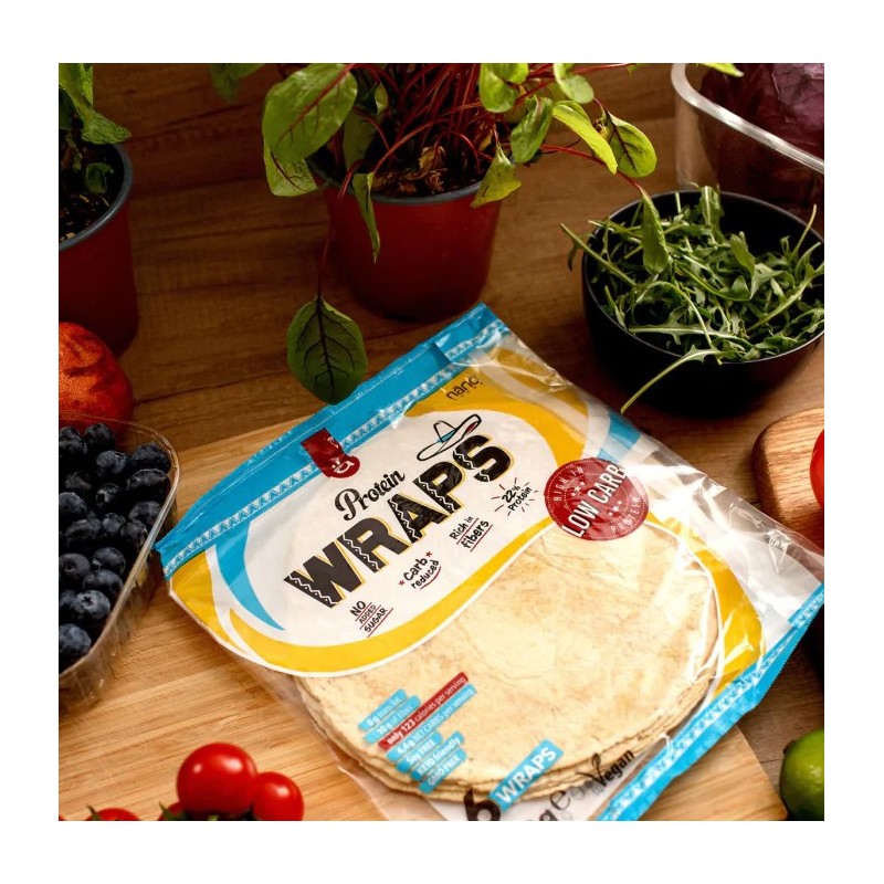 Nanosupps Protein Wraps - Wrap Cu Proteine ​​Din Tortilla