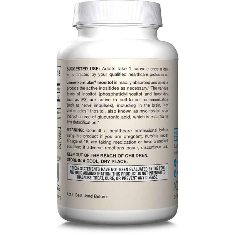 Jarrow Formulas Inositol 750mg