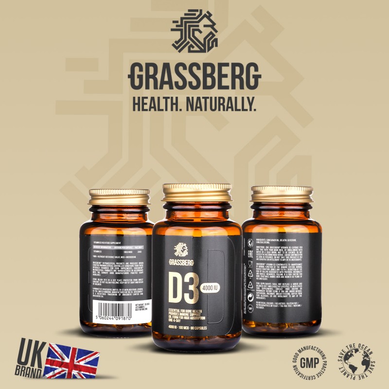 Grassberg Vitamin D3 4000
