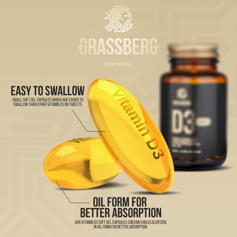 Grassberg Vitamin D3 4000