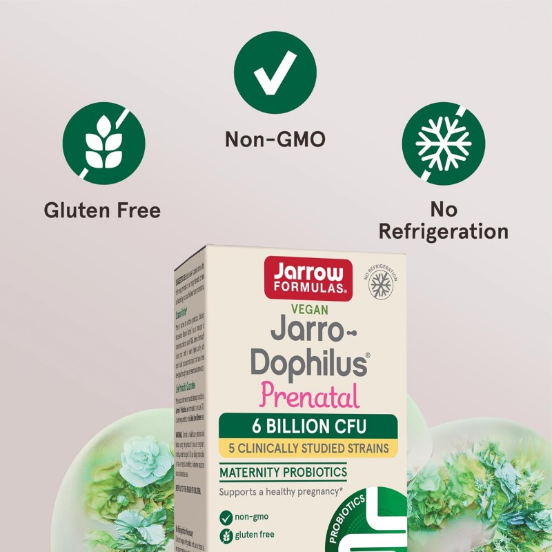 Jarrow Formulas Jarro-Dophilus Prenatal 6 B. - Probiotic pentru femeile însărcinate