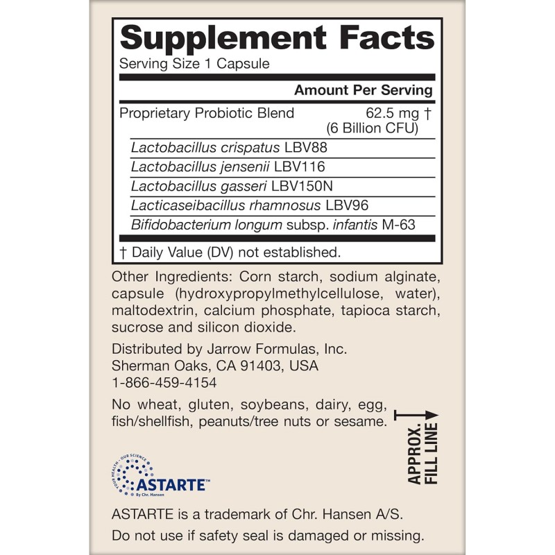 Jarrow Formulas Jarro-Dophilus Prenatal 6 B. - Probiotic pentru femeile însărcinate