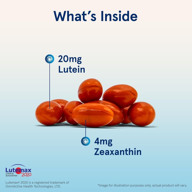 Jarrow Formulas Lutein 20mg + Zeaxanthin - Luteină + Zeaxantina