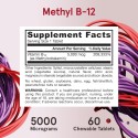 Jarrow Formulas Methyl B-12 5000 - Vitamina B12