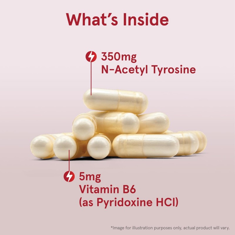 Jarrow Formulas N-Acetyl Tyrosine 350mg - Tirozină