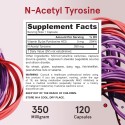 Jarrow Formulas N-Acetyl Tyrosine 350mg - Tirozină