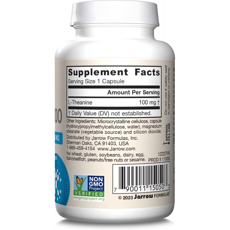 Jarrow Formulas Theanine 100mg