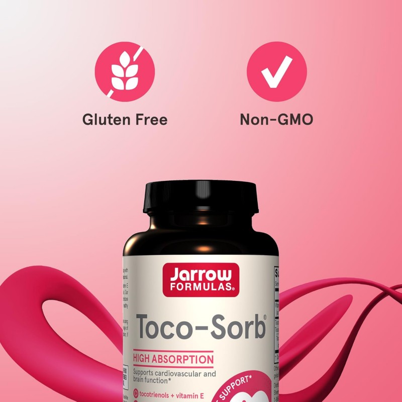 Jarrow Formulas Toco-Sorb® - Tocotrienoli + Vitamina E