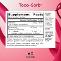 Jarrow Formulas Toco-Sorb® - Tocotrienoli + Vitamina E
