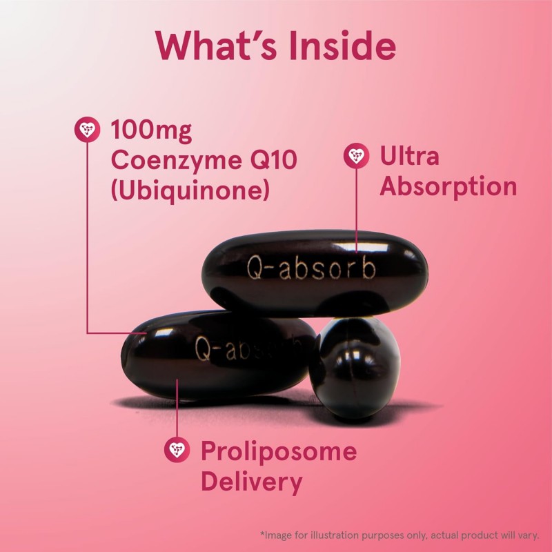 Jarrow Formulas Ubiquinone - Q-absorb® Co-Q10 100mg