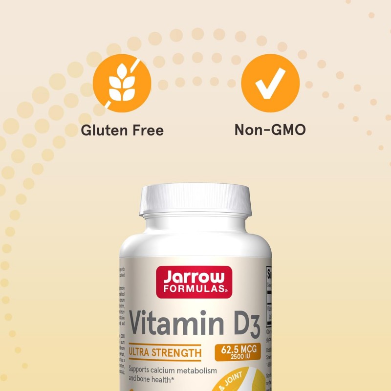 Jarrow Formulas Vitamin D3 2500 - Vitamina D