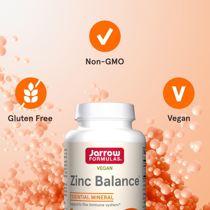 Jarrow Formulas Zinc Balance® 15mg (L-Methionine Sulfate)