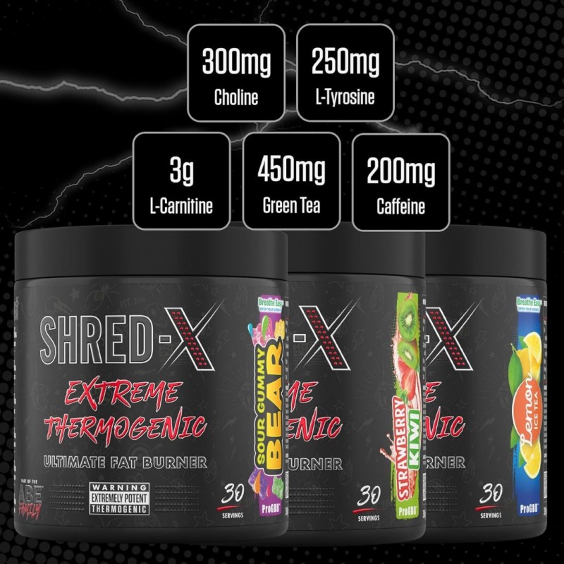 Applied Nutrition Shred-X Extreme Termogenic Fat Burner - Arzător de grăsimi