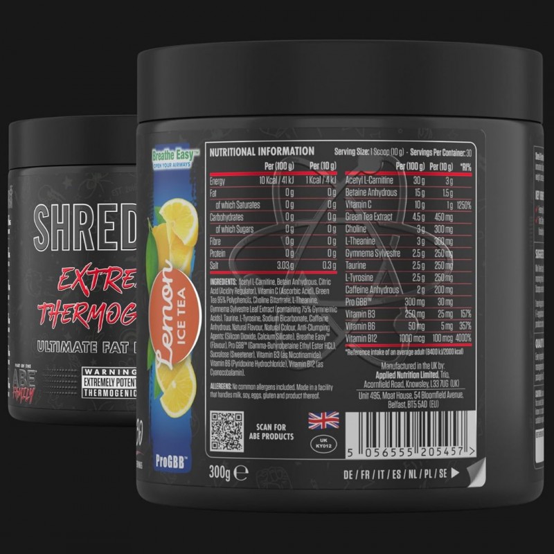 Applied Nutrition Shred-X Extreme Termogenic Fat Burner - Arzător de grăsimi