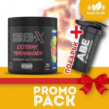 Promo Pack – Shred-X Extreme Thermogenic + Shaker 700ml