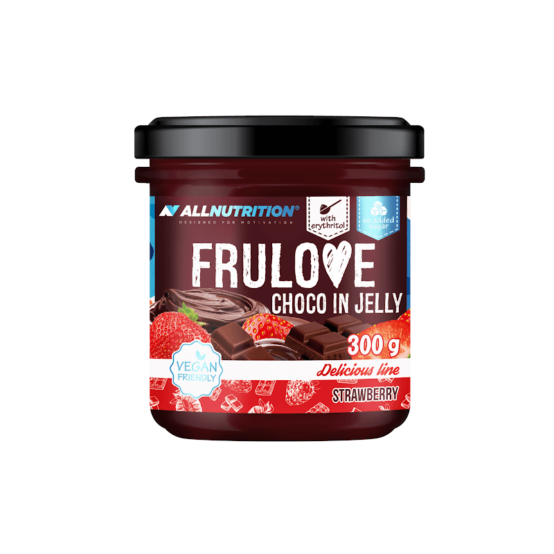 Allnutrition FruLove Choco In Jelly - Strawberry - Gem