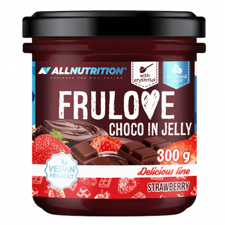 Allnutrition FruLove Choco In Jelly - Strawberry - Gem