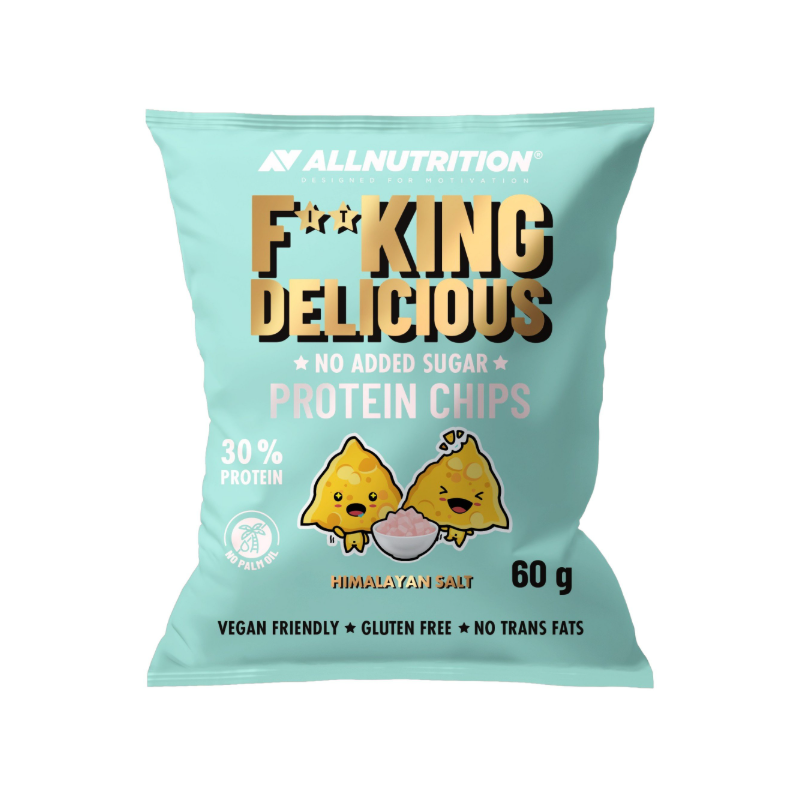 Allnutrition F**King Delicious Protein Chips Himalayan Salt - Chipsuri Proteice