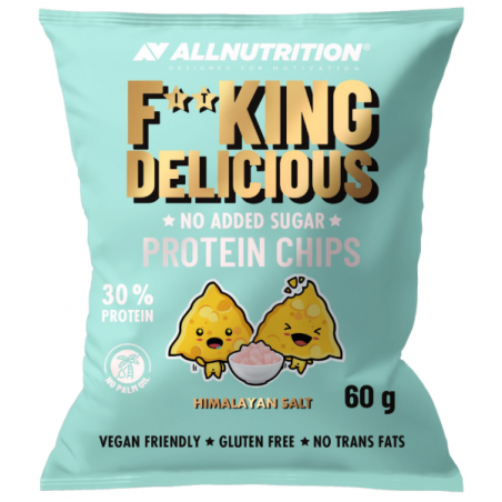 Allnutrition F**King Delicious Protein Chips Himalayan Salt - Chipsuri Proteice