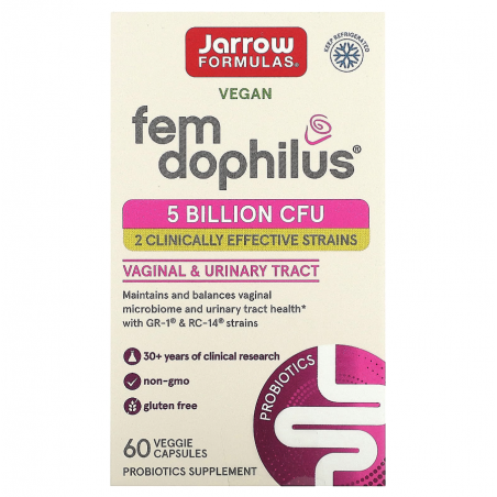 Jarrow Formulas Fem Dophilus 5 Billion CFU - Probiotic Pentru Femei