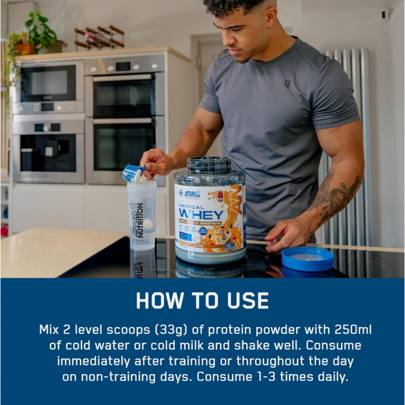 Applied Nutrition Critical Whey - Proteine ​​din zer
