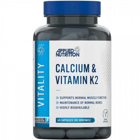 Applied Nutrition Calcium & Vitamin K2 - Calciu și Vitamina K2