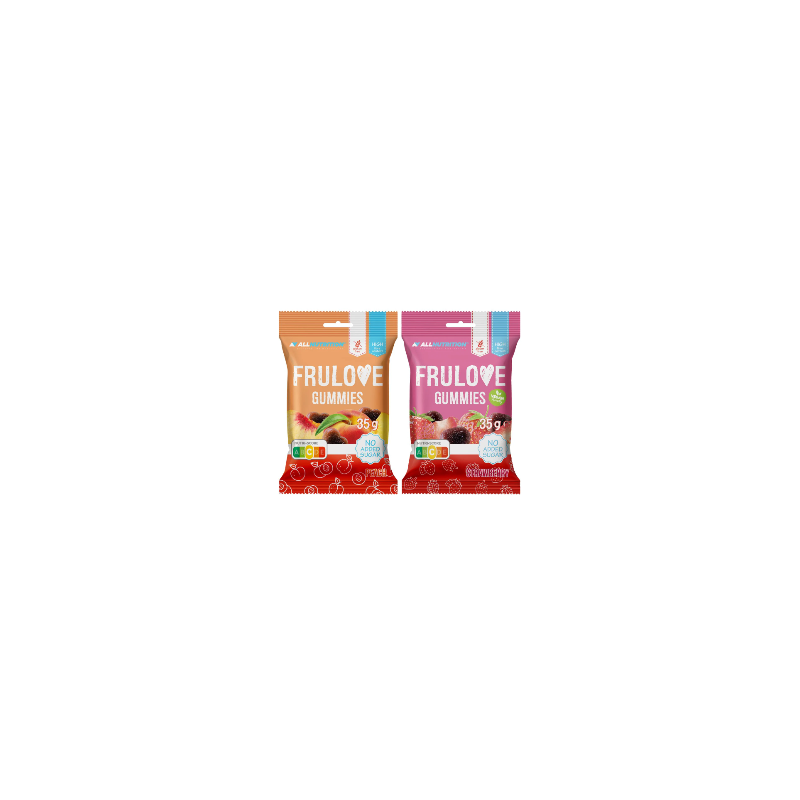 Allnutrition Frulove Gummies - Bomboane Dietetice cu Jeleu