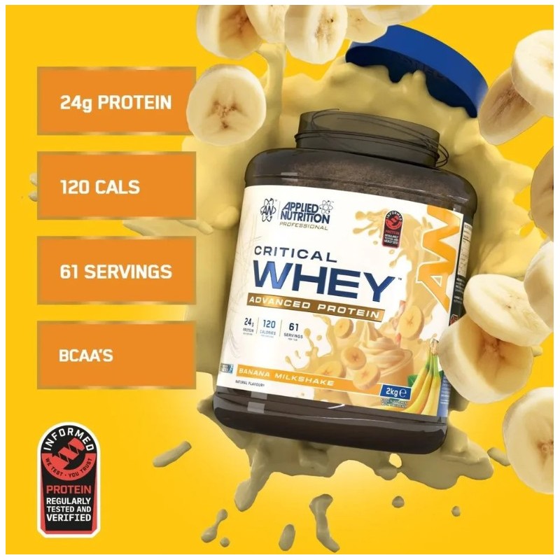 Applied Nutrition Critical Whey - Proteine ​​din zer