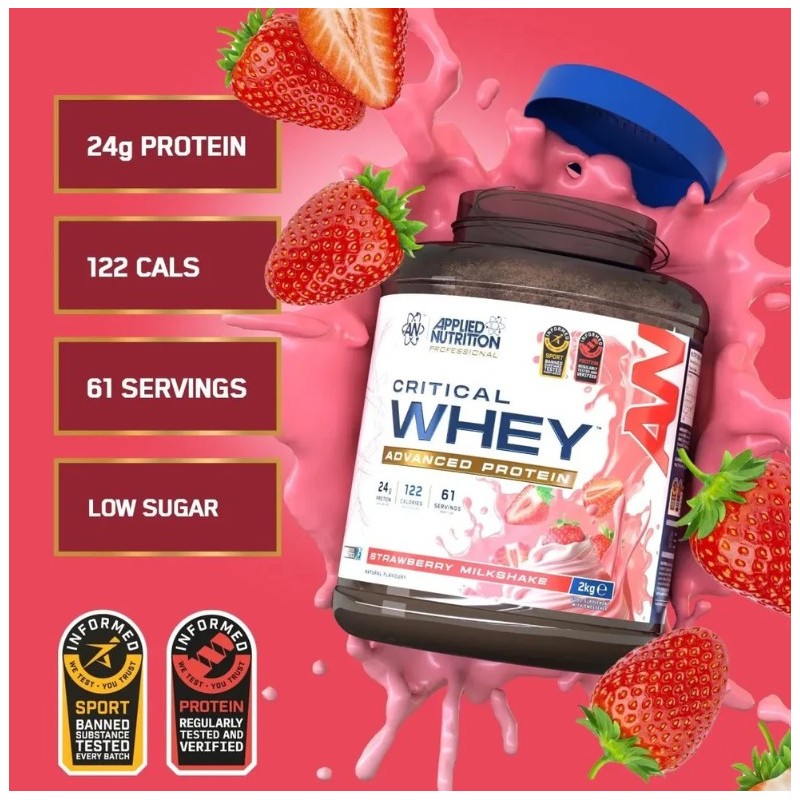 Applied Nutrition Critical Whey - Proteine ​​din zer
