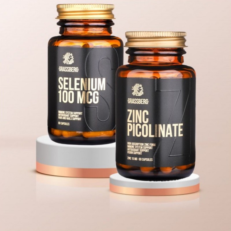 Promo Pack - Grassberg Zinc + Grassberg Selenium