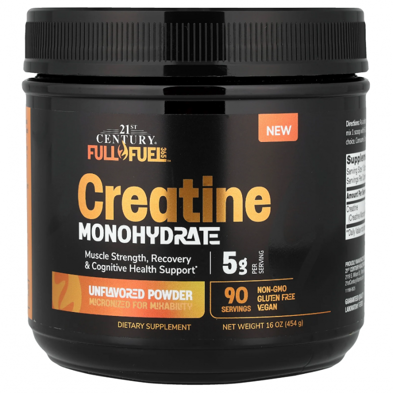 21st Century Creatine Monohydrate Powder - Creatină