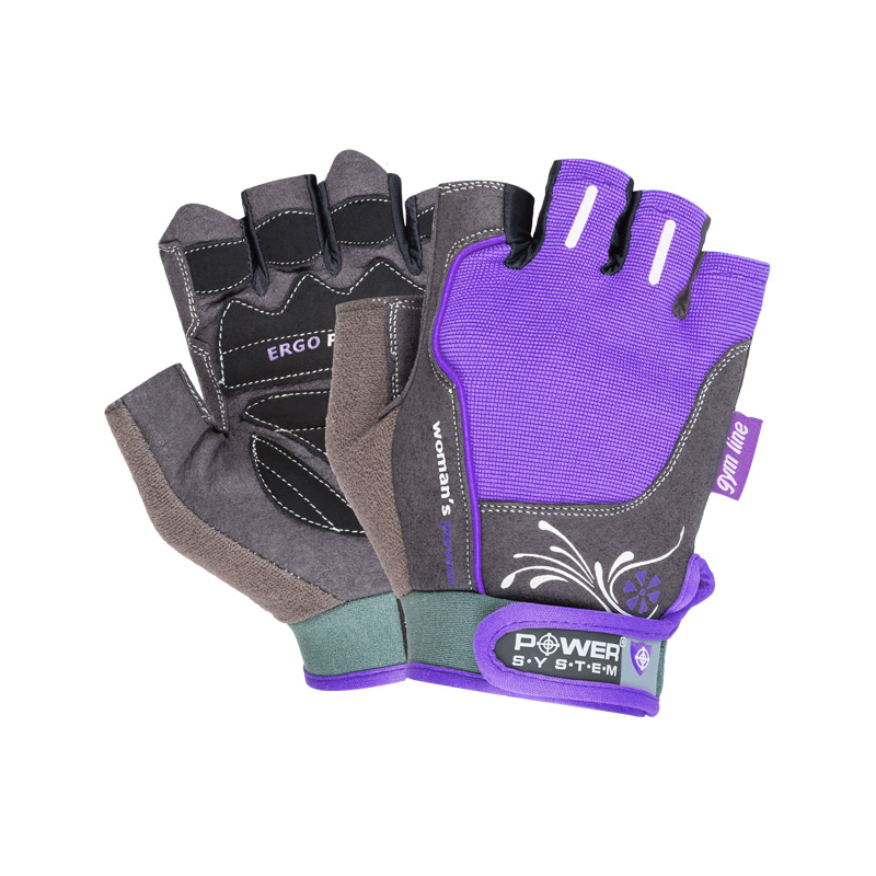 Power System Gloves Womens Power - Purple - Mănuși de Fitness Pentru Femei