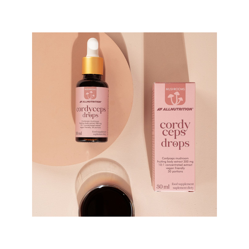 Allnutrition Mushrooms Cordyceps Drops - Cordyceps