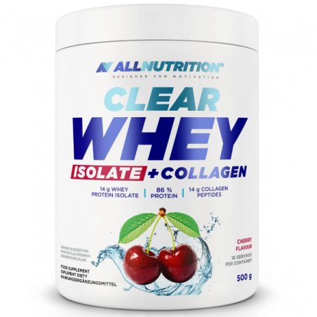 Allnutrition Clear Whey Iso + Collagen - Izolat Proteic + Colagen
