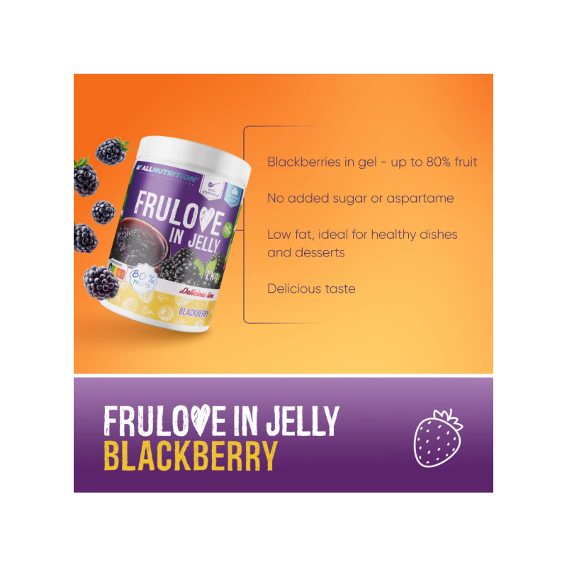 Allnutrition FruLove In Jelly - Blackberry - Gem