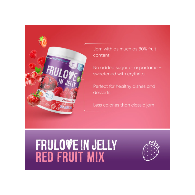 Allnutrition FruLove In Jelly - Red Fruit Mix - Gem