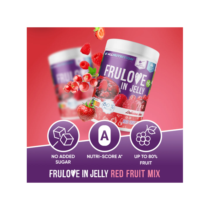 Allnutrition FruLove In Jelly - Red Fruit Mix - Gem