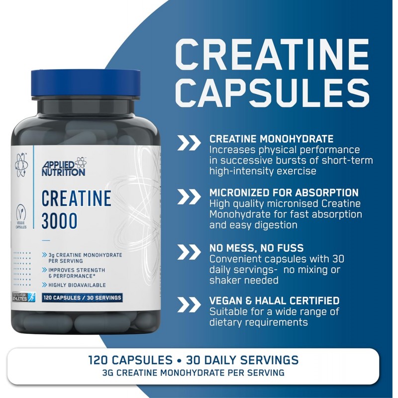 Applied Nutrition Creatine 3000 - Creatina