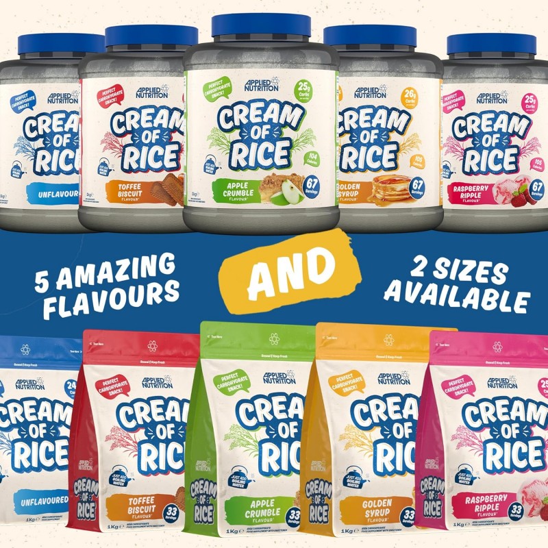 Applied Nutrition Cream Of Rice - Cremă De Orez