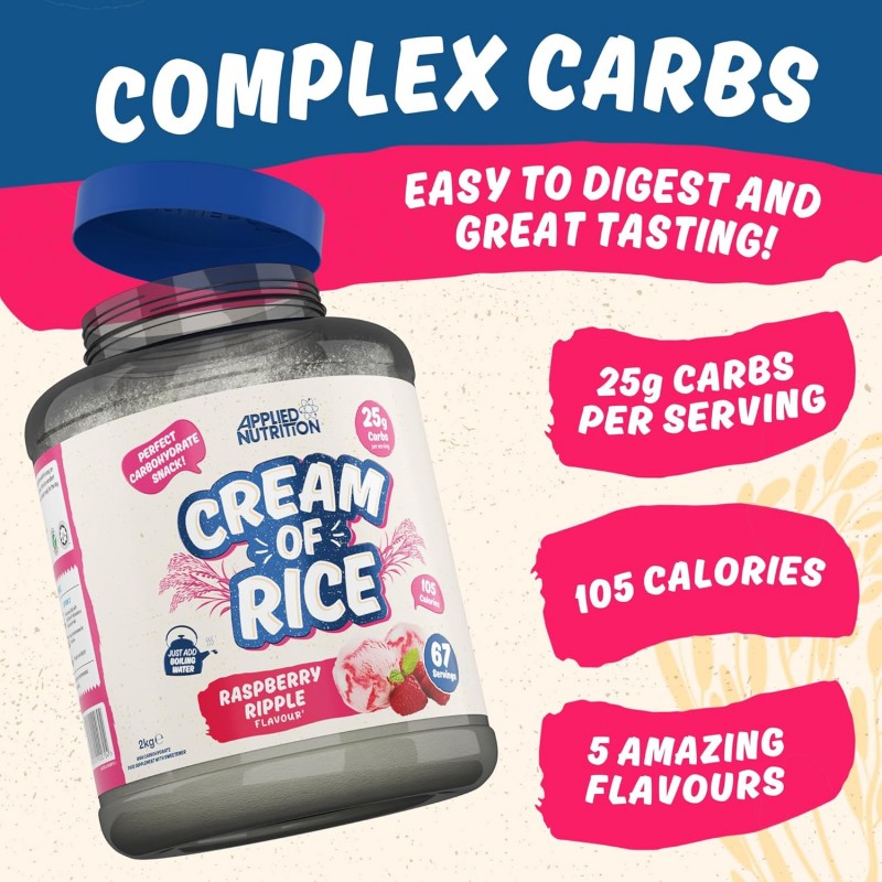 Applied Nutrition Cream Of Rice - Cremă De Orez