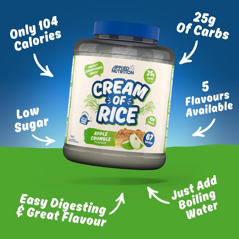 Applied Nutrition Cream Of Rice - Cremă De Orez