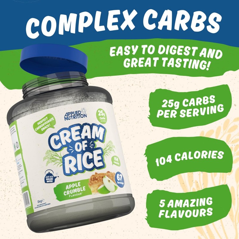 Applied Nutrition Cream Of Rice - Cremă De Orez
