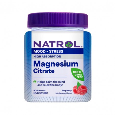 Natrol Magnesium Citrate Gummies - Magneziu