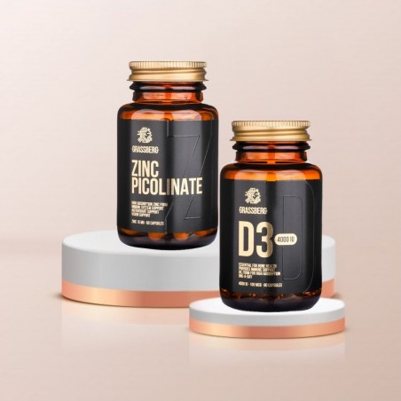 Promo Pack - Grassberg Vitamin D + Grassberg Zinc