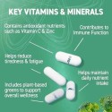Applied Nutrition Greens Multivitamin 60 Caps | Multivitamine