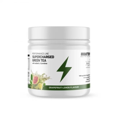 Battery Supercharged Green Tea 250 g | Pudră de Ceai Verde
