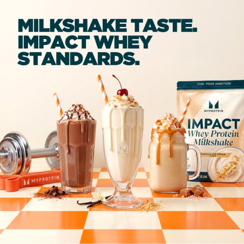 MyProtein Impact Whey Protein Milkshake | Proteină din zer Premium